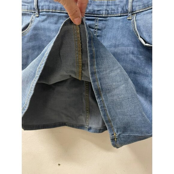 Classic Blue Denim Overalls for Women - Picture 3 of 10